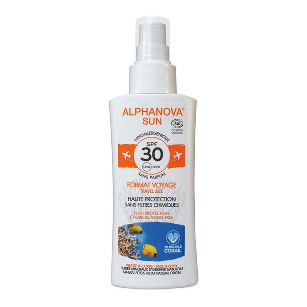 Alphanova Sun Sun bio hypoallergenic spray SPF30 organic (90 Gram)