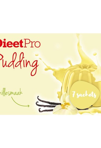 Dieet Pro DieetPro Pudding vanille box (1 Set)