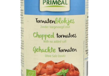 Primeal Tomatensaus met stukjes bio (400 Gram)