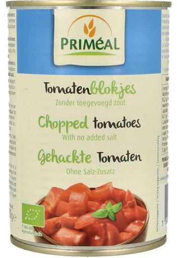 Primeal Tomatensaus met stukjes bio (400 Gram)