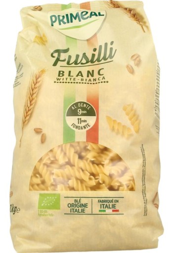 Primeal Fusilli spiralen familie bio (1 Kilogram)