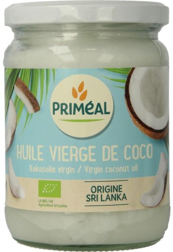 Primeal Kokosnoot olie bio (500 Milliliter)