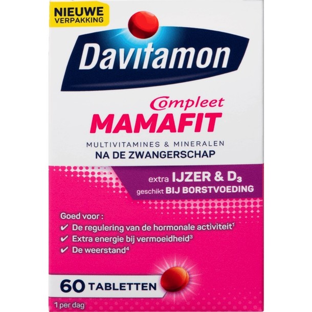 Davitamon Compleet Mama Fit 60 stuks tabletten