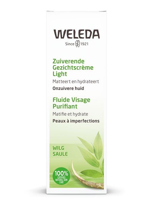 Weleda Naturally clear zuiverende gezichtscreme light 30 ml
