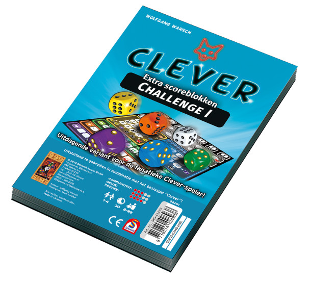 Clever Challenge Scoreblok - Dobbelspel