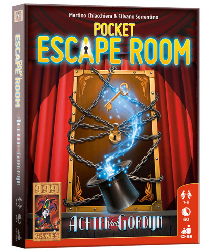 Pocket Escape Room: Achter het Gordijn - Breinbreker