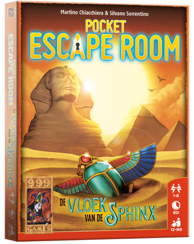 Pocket Escape Room: De Vloek van de Sphinx - Breinbreker