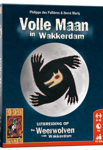 De Weerwolven van Wakkerdam: Volle Maan in Wakkerdam - Kaartspel