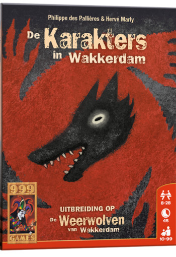De Weerwolven van Wakkerdam: Karakters - Kaartspel