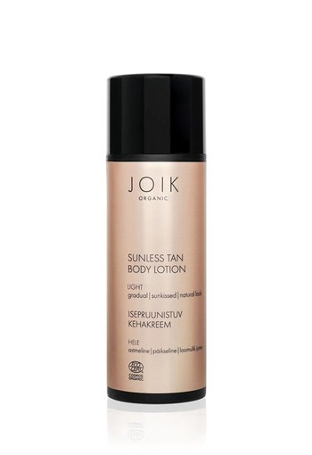 Joik Sunless tan body lotion light (100 Milliliter)