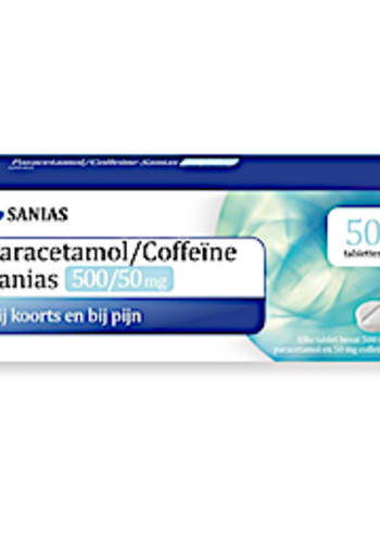 Sanias Paracetamol coffeine 500/50mg (50 Tabletten)