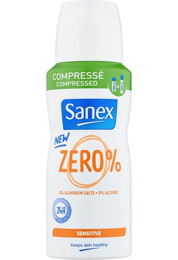 Sanex Deodorant compressed zero protect & control 100 ml