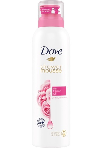 Dove Rose Oil Shower & Shave Mousse 200 ML