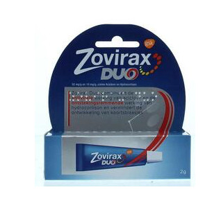 Zovirax Cream duo (2 Gram)