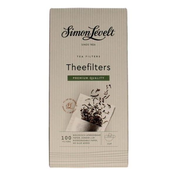 Simon Levelt Theefilter 1 kop papier (100 Stuks)
