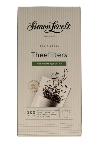 Simon Levelt Theefilter 1 kop papier (100 Stuks)