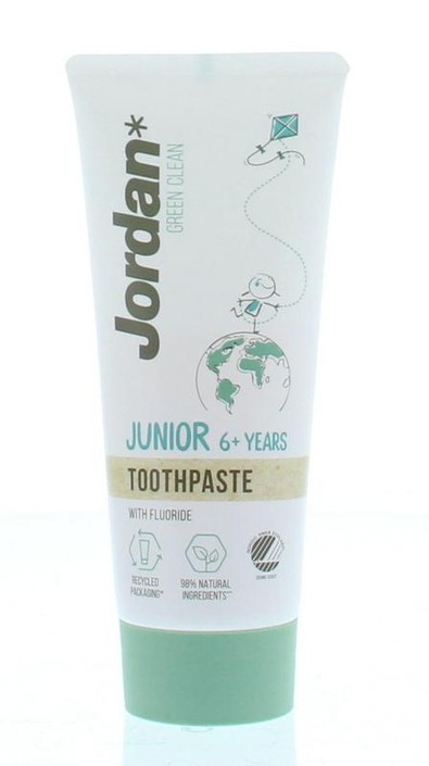 Jordan Green clean tandpasta junior tandpasta 6+ (50 Milliliter)