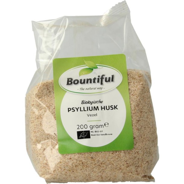 Bountiful Psyllium husk vezel/vlozaad bio (200 Gram)