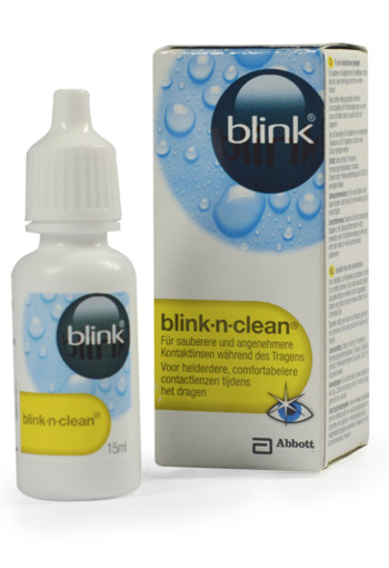 Blink N clean oogdruppels (15 Milliliter)