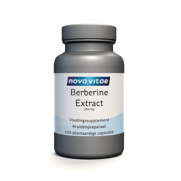 Nova Vitae Berberine 500mg (120 Capsules)