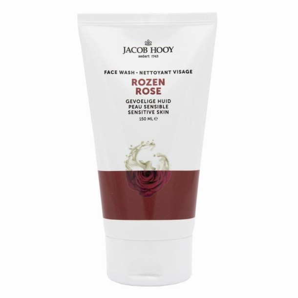 Jacob Hooy Facewash rozen (150 Milliliter)