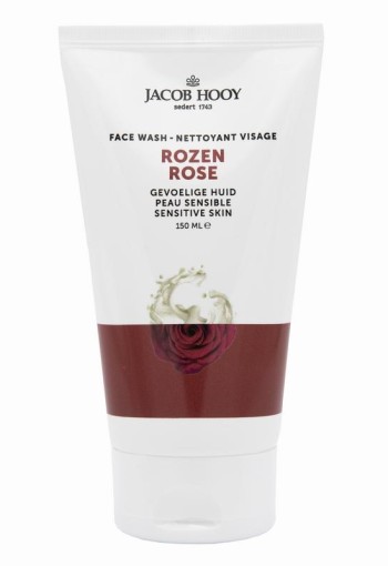 Jacob Hooy Facewash rozen (150 Milliliter)