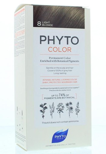 Phyto Paris Phytocolor blond clair 8 (1 Stuks)
