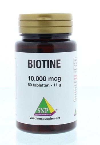 SNP Biotine 10000 mcg (50 Tabletten)