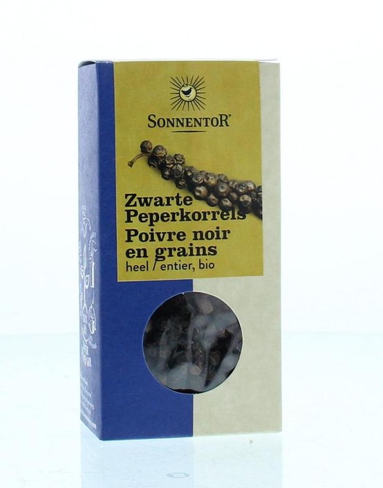 Sonnentor Peperkorrels zwart bio (55 Gram)