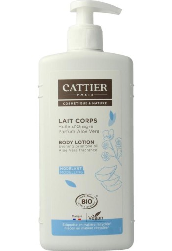 Cattier Bodylotion aloe vera/primrose (500 Milliliter)