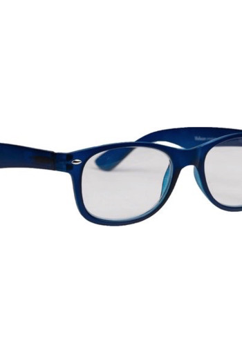 Melleson Eyewear Leesbril wayfarer mat blauw +1.50 (1 Stuks)