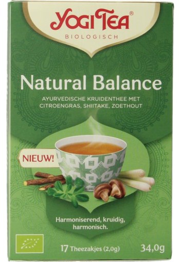Yogi Tea Natural balance bio (17 Zakjes)