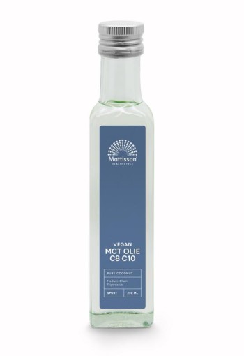 Mattisson MCT olie blend C8 60% C10 40% (250 Milliliter)