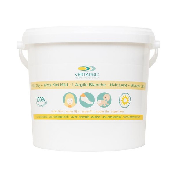 Vertargil Witte klei (2500 Gram)