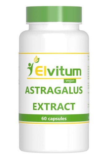 Elvitum Astragalus extract 500mg (60 Capsules)