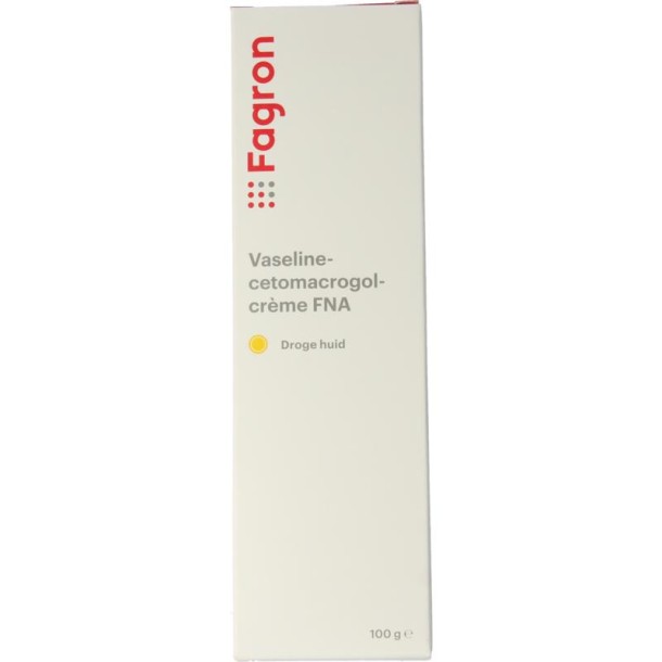 Fagron Vaselinecetomacrogol creme FNA met doos (100 Gram)