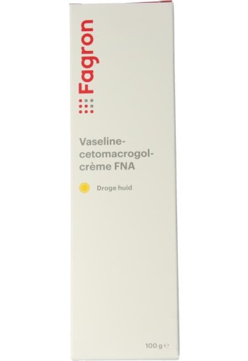 Fagron Vaselinecetomacrogol creme FNA met doos (100 Gram)