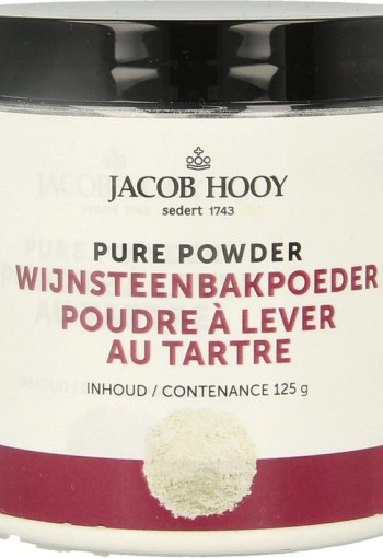 Jacob Hooy Wijnsteenbakpoeder (125 Gram)