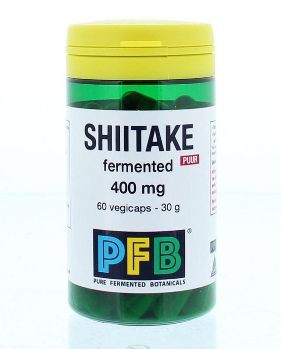 SNP Shiitake fermented 400mg puur (60 Vegetarische capsules)