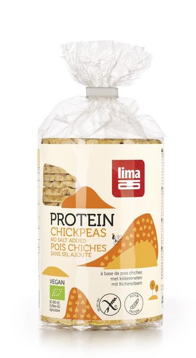 Lima Wafels kikkererwt proteine bio (100 Gram)
