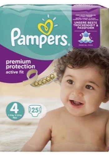 Pampers Active Fit Maxi 4 Midpack 25st