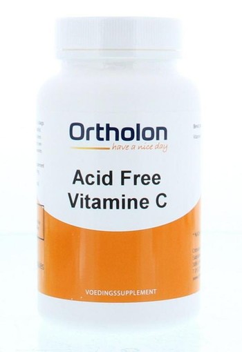 Ortholon Vitamine C acid free (90 Vegetarische capsules)