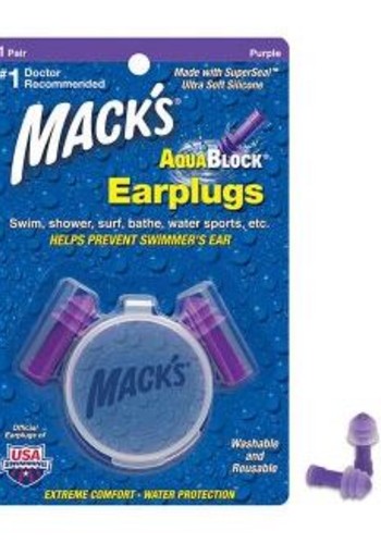 Macks Aquablock purple (1 Paar)
