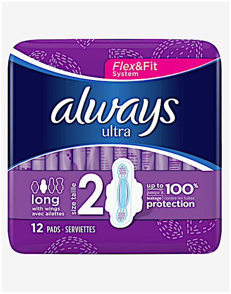 Always Ultra Maandverband Met Vleugels Long 12 st.