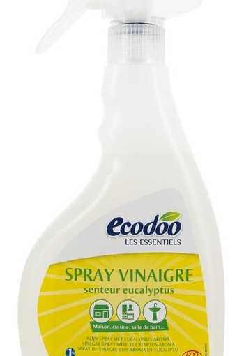 Ecodoo Azijnspray met eucalyptus geur bio (500 Milliliter)