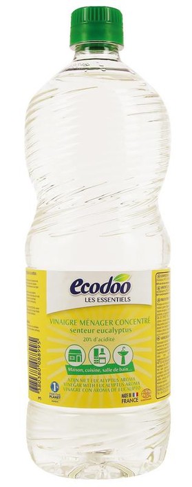 Ecodoo Azijnspray met eucalyptus geur (1 Liter)