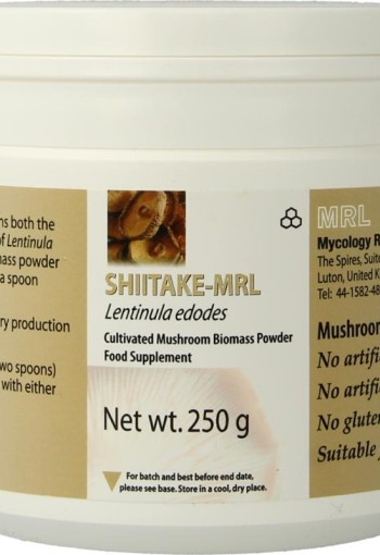 MRL Shiitake poeder (250 Gram)