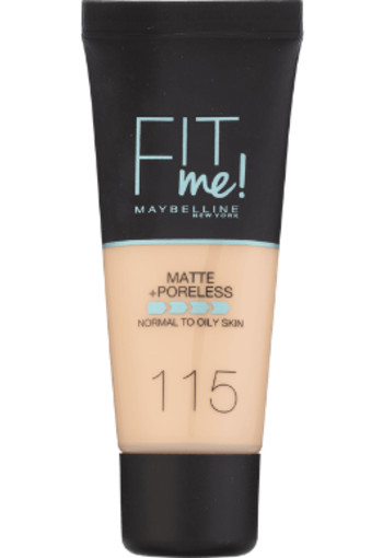 Maybelline Fit Me Matte + Poreless Foundation 115 Ivory
