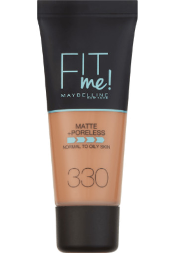 Maybelline Fit Me Matte & Poreless Foundation 330 Toffee – Medium Dekkende Foundation