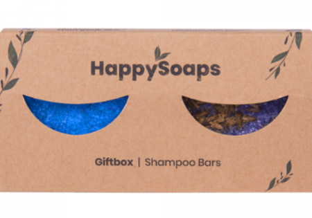 Happy Giftbox met 2 Shampoo Bars